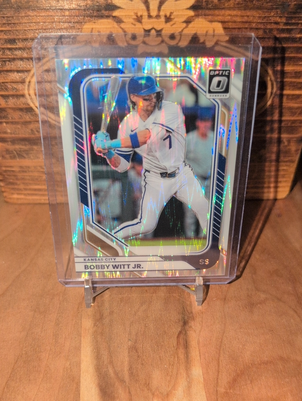 2026 Donruss Optic Bobby Witt Jr. Silver Prizm Royals